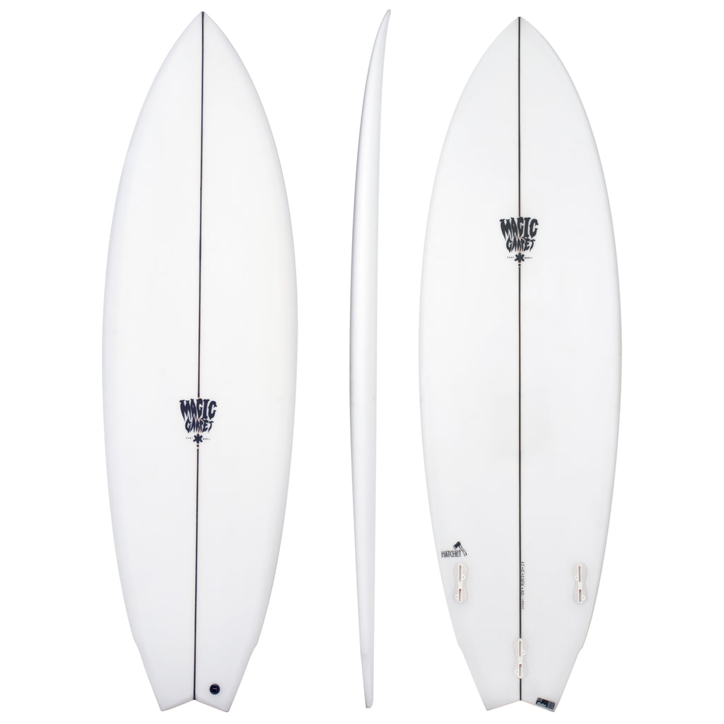 サーフィン・ボディボード MAGIC CARPET HATCHET5'8 Hatchet - Magic Carpet Surfboards USA